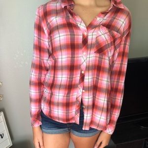 GAP Tops - Gap, large , pink flannel. GAP Tops - Gap, large , pink flannel.